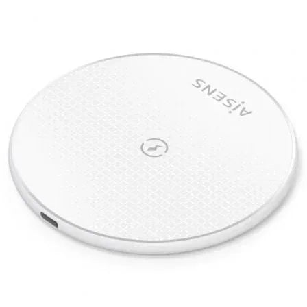 Base de carga Inalámbrica Aisens ASCH-15W1WC057-W/ 15W/ Blanco - PixelPlaza