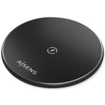 Base de carga Inalámbrica Aisens ASCH-15W1WC058-BK 15W/ Negro - PixelPlaza