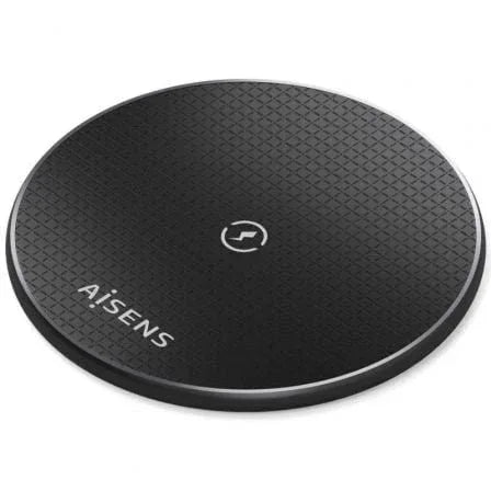 Base de carga Inalámbrica Aisens ASCH-15W1WC058-BK 15W/ Negro - PixelPlaza