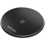 Base de carga Inalámbrica Aisens ASCH-15W1WC058-BK 15W/ Negro - PixelPlaza