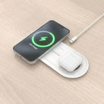 Base de carga Inalámbrica Aisens ASCH-15W2WC059-W/ 15W/ Blanco - PixelPlaza