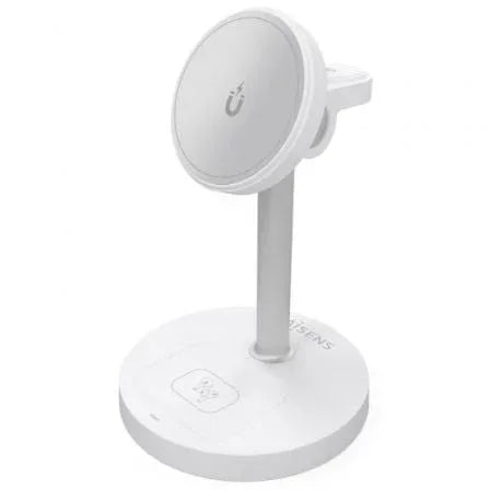 Base de carga Inalámbrica Aisens ASCH-15W3WC065-W/ 15W/ Blanco - PixelPlaza