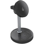 Base de carga Inalámbrica Aisens ASCH-15W3WC066-BK/ 15W/ Negro - PixelPlaza