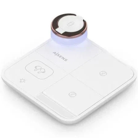 Base de carga Inalámbrica Aisens ASCH-15W4WC061-W/ 15W/ Blanco - PixelPlaza