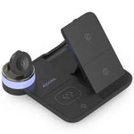 Base de carga Inalámbrica Aisens ASCH-15W4WC062-BK/ 15W/ Negro - PixelPlaza