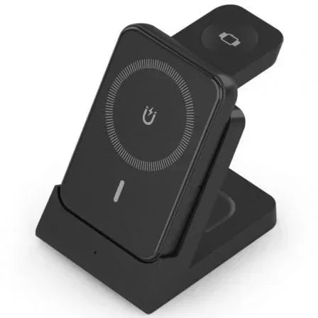 Base de carga Inalámbrica Aisens ASCH-15W4WC064-BK/ 15W/ Negro - PixelPlaza