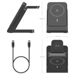 Base de carga Inalámbrica Aisens ASCH-15W4WC064-BK/ 15W/ Negro - PixelPlaza
