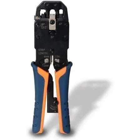 Crimpadora Metálica de Carraca Aisens A142-0311 para RJ10-RJ11-RJ12-RJ45 - PixelPlaza