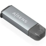 Lector de Tarjetas Externo Aisens ASCR-2A09-GR/ USB 3.1 - PixelPlaza