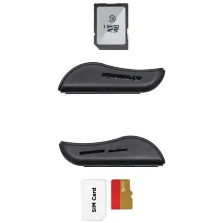 Lector de DNI y Tarjetas Aisens ASCR-SN02SD-BK/ USB 2.0/ Negro - PixelPlaza