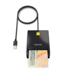 Lector de DNI y Tarjetas Aisens ASCR-SN06-BK/ USB 2.0/ Negro - PixelPlaza