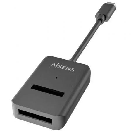 Dock USB Tipo-C para SSD M2 SATA/NVMe Aisens ASUC-M2D011-BK/ Negro - PixelPlaza