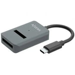 Dock USB Tipo-C para SSD M2 SATA/NVMe Aisens ASUC-M2D012-GR/ Gris - PixelPlaza