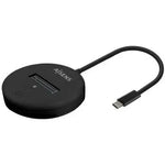 Dock USB Tipo-C para SSD M2 SATA/NVMe Aisens ASUC-M2D013-BK/ Negro - PixelPlaza