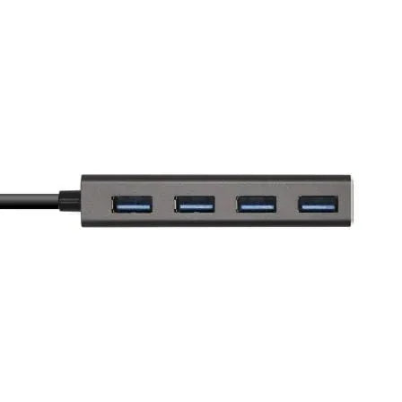 Hub USB Tipo-C Aisens A109-0403/ 4xUSB - PixelPlaza