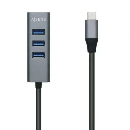 Hub USB Tipo-C Aisens A109-0508/ 4xUSB - PixelPlaza