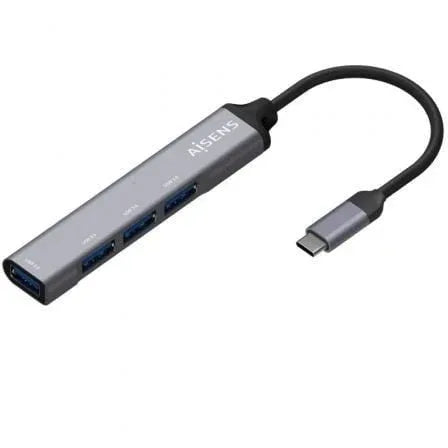 Hub USB Tipo-C Aisens A109-0541/ 4xUSB - PixelPlaza