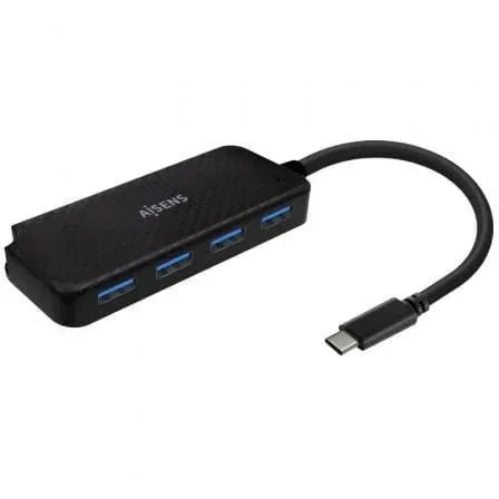 Hub USB Tipo-C Aisens A109-0715/ 4xUSB - PixelPlaza