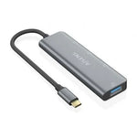 Hub USB Tipo-C Aisens A109-0762/ 3xUSB/ 1xUSB Tipo-C/ Gris - PixelPlaza