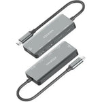 Hub USB Tipo-C Aisens A109-0946/ 2xUSB/ 2xUSB Tipo-C/ 1xUSB Tipo-C PD/ Gris - PixelPlaza