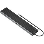 Docking USB Tipo-C Aisens ASUC-13P042-GR/ 2xUSB Tipo-C/ 1xUSB Tipo-C PD/ 2xUSB/ 2xHDMI/ 1xDisplayPort/ 1xLector de Tarjetas/ 1xJack 3.5mm/ 1xRJ45/ Gri - PixelPlaza