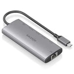Docking USB Tipo-C Aisens ASUC-6P030-GR/ 1xHDMI 4K/ 1xUSB/ 2xUSB Tipo-C/ 1xRJ45/ 1xUSB Tipo-C PD/ Gris - PixelPlaza