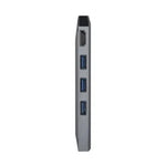 Docking USB Tipo-C Aisens ASUC-8P004-GR/ 1xHDMI 4K/ 3xUSB/ 1xRJ45/ 1xLector Tarjetas / 1xUSB Tipo-C PD/ Gris - PixelPlaza