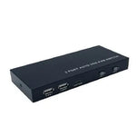 Conmutador KVM HDMI Aisens A111-0400/ 2PC con 1 sólo teclado y ratón - PixelPlaza