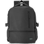 Mochila Aisens ASBG-BP086-BK para Portátiles hasta 15.6"/ Impermeable/ Negro - PixelPlaza