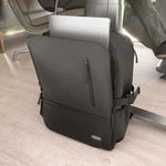 Mochila Aisens ASBG-BP086-BK para Portátiles hasta 15.6"/ Impermeable/ Negro - PixelPlaza
