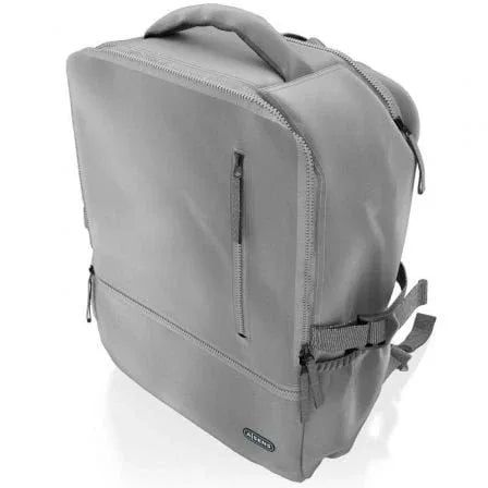 Mochila Aisens ASBG-BP087-GR para Portátiles hasta 15.6"/ Impermeable/ Gris - PixelPlaza