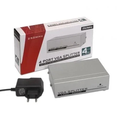 Duplicador SVGA Aisens A116-0085/ 4x SVGA Hembra - SVGA Macho - PixelPlaza