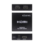 Duplicador HDMI Aisens A123-0506/ 2x HDMI Hembra/ HDMI Macho - USB Hembra - PixelPlaza