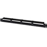 Patch Panel Aisens A141-0308/ 24 Puertos/ Cat.6/ Altura 1U - PixelPlaza