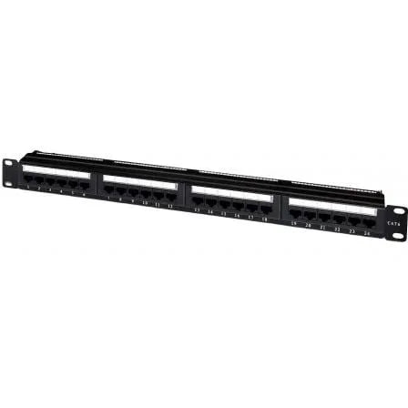 Patch Panel Aisens A141-0308/ 24 Puertos/ Cat.6/ Altura 1U - PixelPlaza