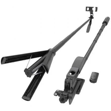 Palo para Selfie + Trípode Aisens SS01ST-299/ Negro - PixelPlaza