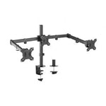Soporte de Mesa para 3 Monitores Aisens DT27TSR-061/ Giratorio/ Inclinable/ hasta 7kg - PixelPlaza