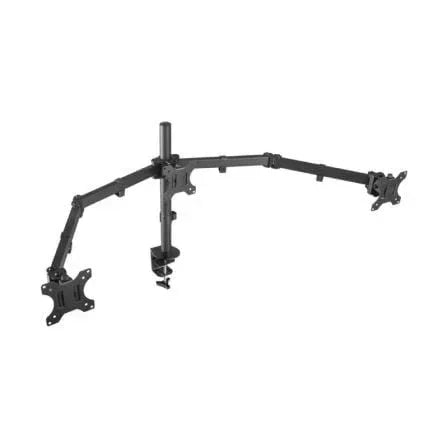 Soporte de Mesa para 3 Monitores Aisens DT27TSR-061/ Giratorio/ Inclinable/ hasta 7kg - PixelPlaza