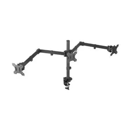 Soporte de Mesa para 3 Monitores Aisens DT27TSR-061/ Giratorio/ Inclinable/ hasta 7kg - PixelPlaza
