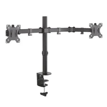 Soporte de Mesa para 2 Monitores Aisens DT32TSR-041/ Giratorio/ Inclinable/ hasta 8kg - PixelPlaza