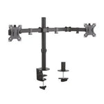 Soporte de Mesa para 2 Monitores Aisens DT32TSR-041/ Giratorio/ Inclinable/ hasta 8kg - PixelPlaza