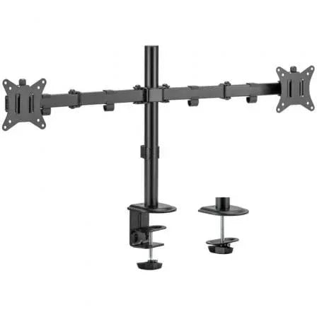 Soporte de Mesa para 2 Monitores o TV Aisens DT32TSR-149/ Giratorio/ Inclinable/ hasta 9kg - PixelPlaza