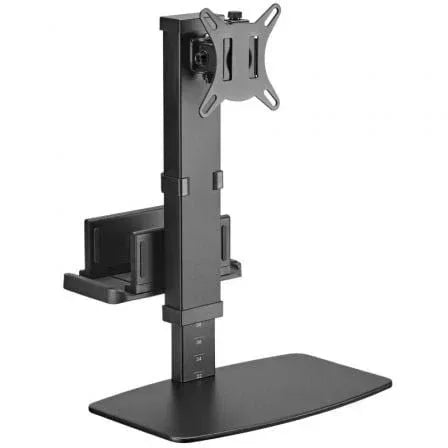 Soporte de Sobremesa para Monitor,TV y MiniPC Aisens DT32TSR-165/ Giratorio/ Inclinable/ hasta 8kg - PixelPlaza