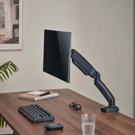Soporte de Mesa con Contrapeso para Monitor y TV Aisens DT32TSR-219/ Giratorio/ Inclinable/ hasta 9kg - PixelPlaza