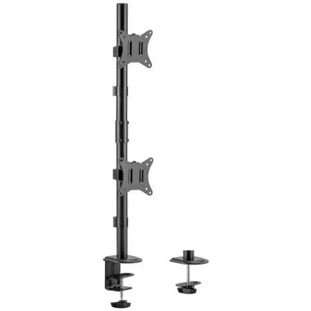 Soporte de Mesa para 2 Monitores o TV Aisens DT32TSR-229/ Giratorio/ Inclinable/ hasta 9kg - PixelPlaza