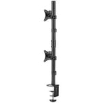 Soporte de Mesa para 2 Monitores o TV Aisens DT32TSR-229/ Giratorio/ Inclinable/ hasta 9kg - PixelPlaza