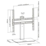 Soporte de Mesa Giratorio DT55S-217 para TV y Monitor de 32"-55"/ hasta 40 kg - PixelPlaza