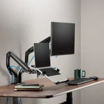 Soporte de Mesa Orientable/ Inclinable DTL32TSR-195 para TV y Portátil de 17-32" - PixelPlaza