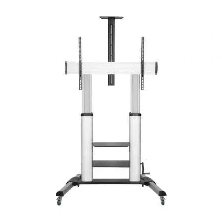 Soporte de Suelo Inclinable con Ruedas y Manivela Aisens FT100TE-125 para TV 60-100"/ hasta 100kg - PixelPlaza
