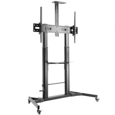 Soporte de Suelo Inclinable con Ruedas y Manivela Aisens FT100TE-171 para TV 60-100"/ hasta 100kg - PixelPlaza